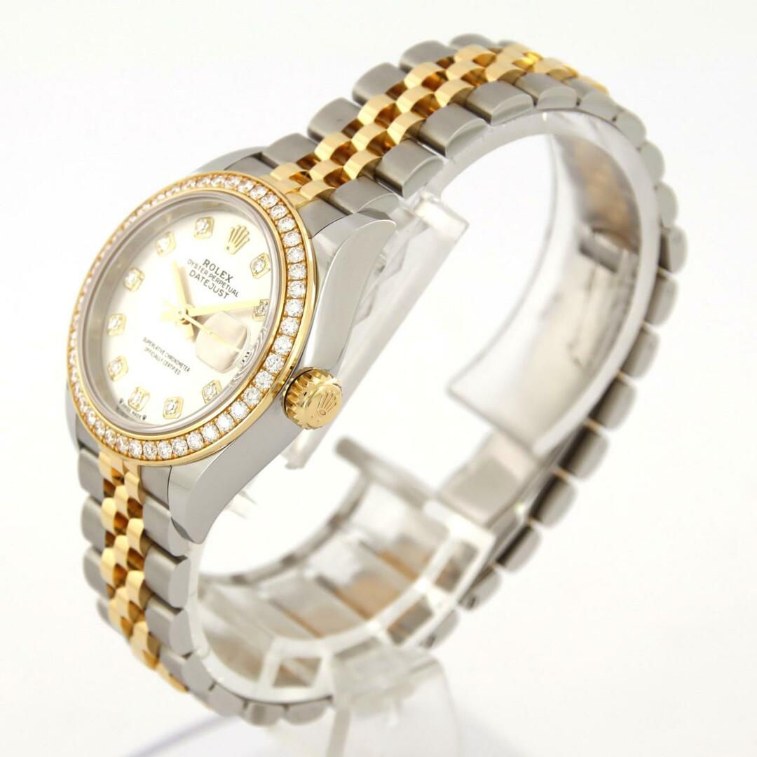 ROLEX(ロレックス)のロレックス デイトジャスト 279383RBR SSxYG 自動巻 ランダム番 レディースのファッション小物(腕時計)の商品写真