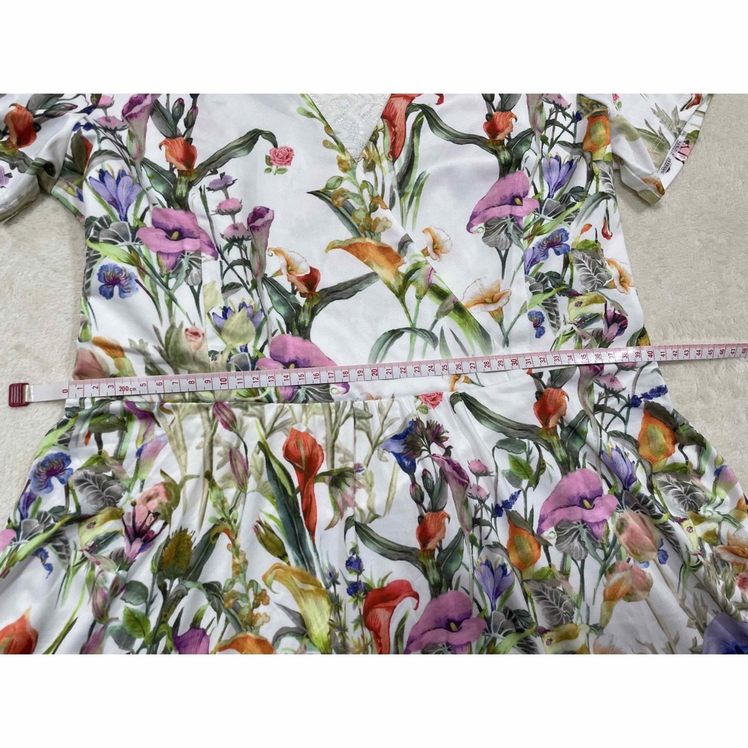 【新品】Super Beauty 42 花柄 チュニック スーパービューティー