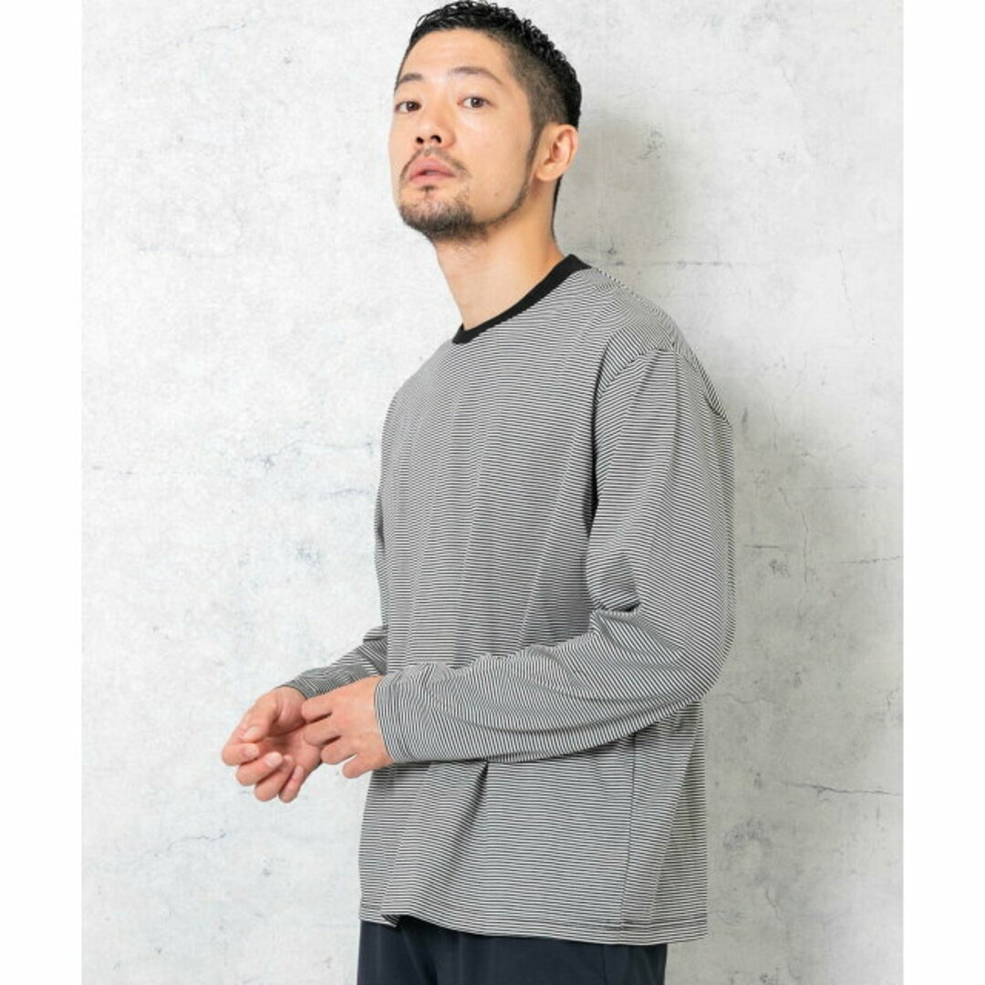 【BLACKxOFF】『XLサイズあり』JAPAN FABRICロングスリーブクルーTシャツ