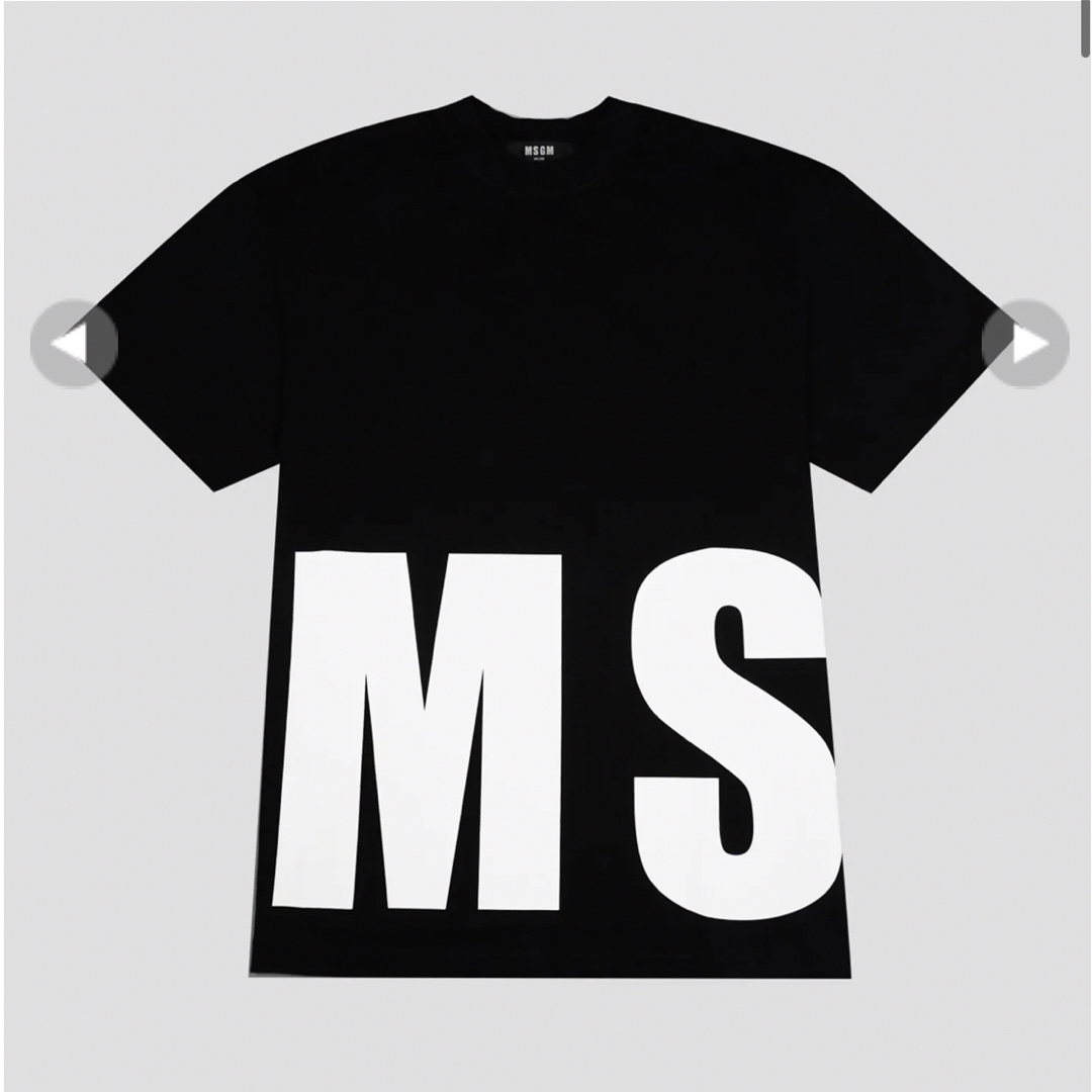 MSGM MSGM Big Logo T-Shirt ビッグロゴTシャツ-