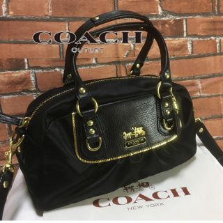 コーチ(COACH)の新品同様❤️コーチ アマンダ クロスボディミニボストンサッチェル (ショルダーバッグ)