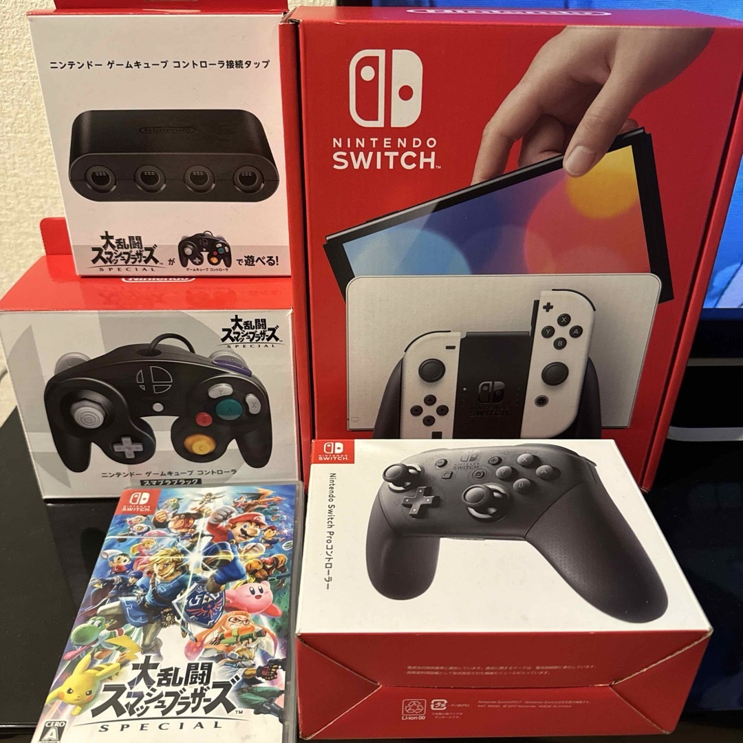 Nintendo switch セット　ソフト付き　プロコンスマブラエディション