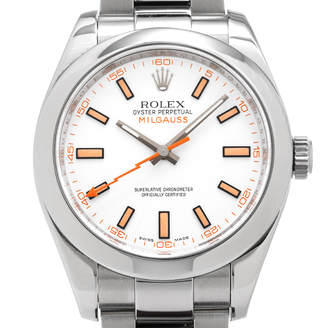 ロレックス ROLEX 116400 V番(2009年頃製造) ホワイト メンズ 腕時計