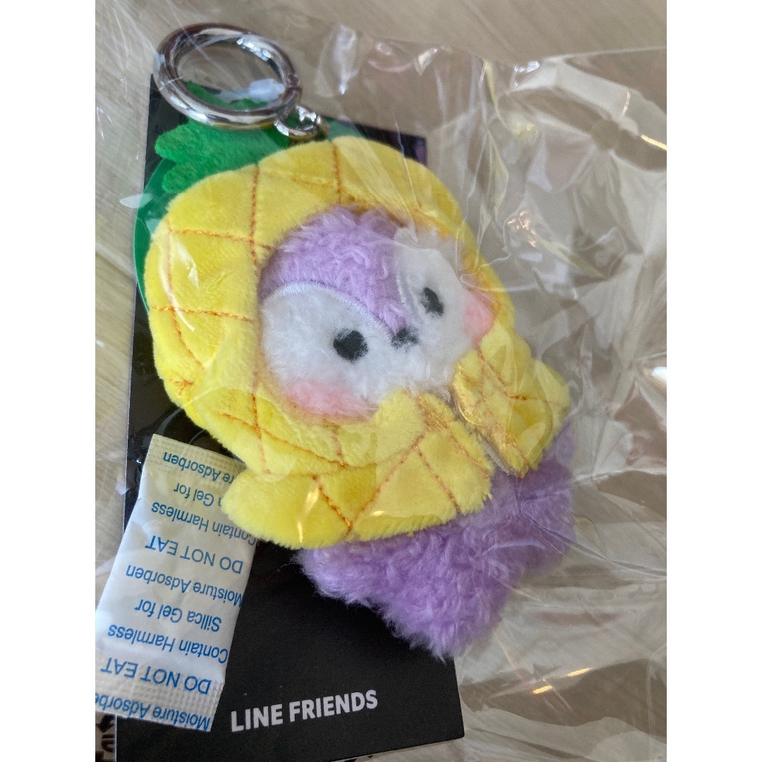 BT21 mini minini フルーツ キーリング MANG