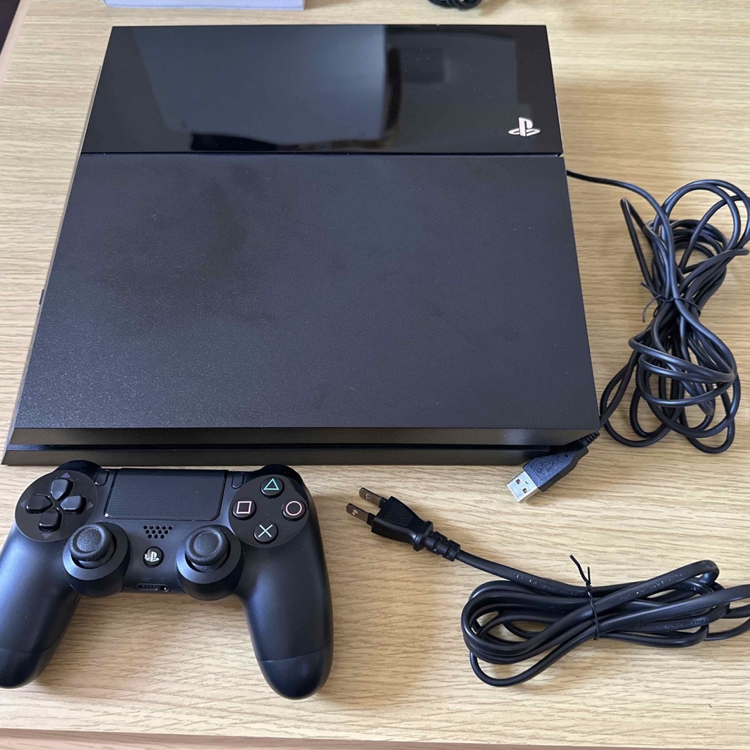 PlayStation4 - PlayStation4ジェット・ブラック 500GB CUH-1100AB01の ...