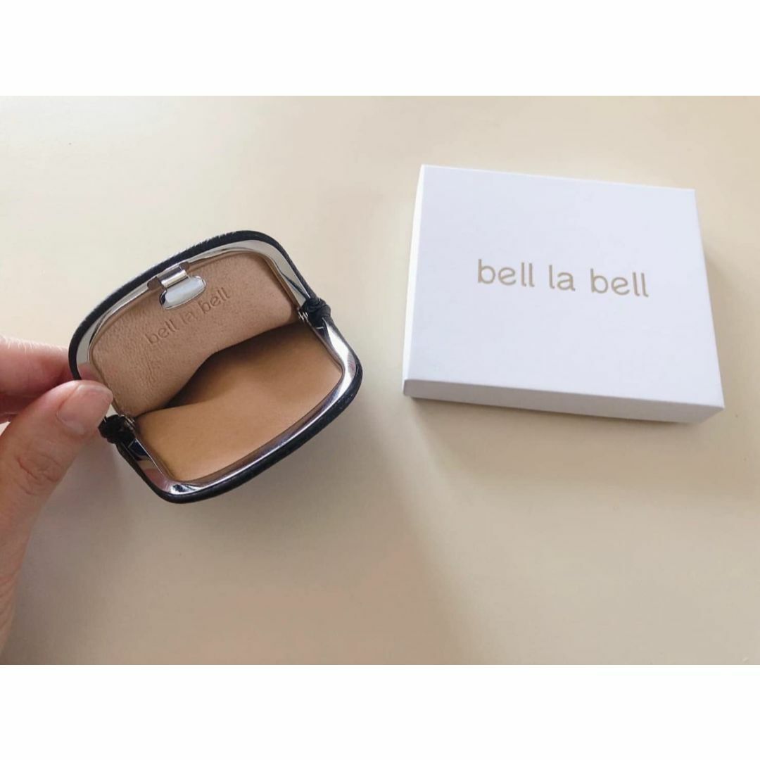 bell la bell(ベルラベル) イタリアンレザー がま口 財布 押し口 4