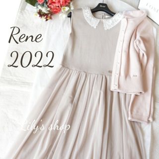René - ルネ2022♡チュールドッキングワンピースの通販 by ♡|ルネ