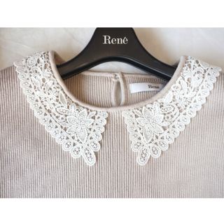 René - ルネ2022♡チュールドッキングワンピースの通販 by ♡|ルネ