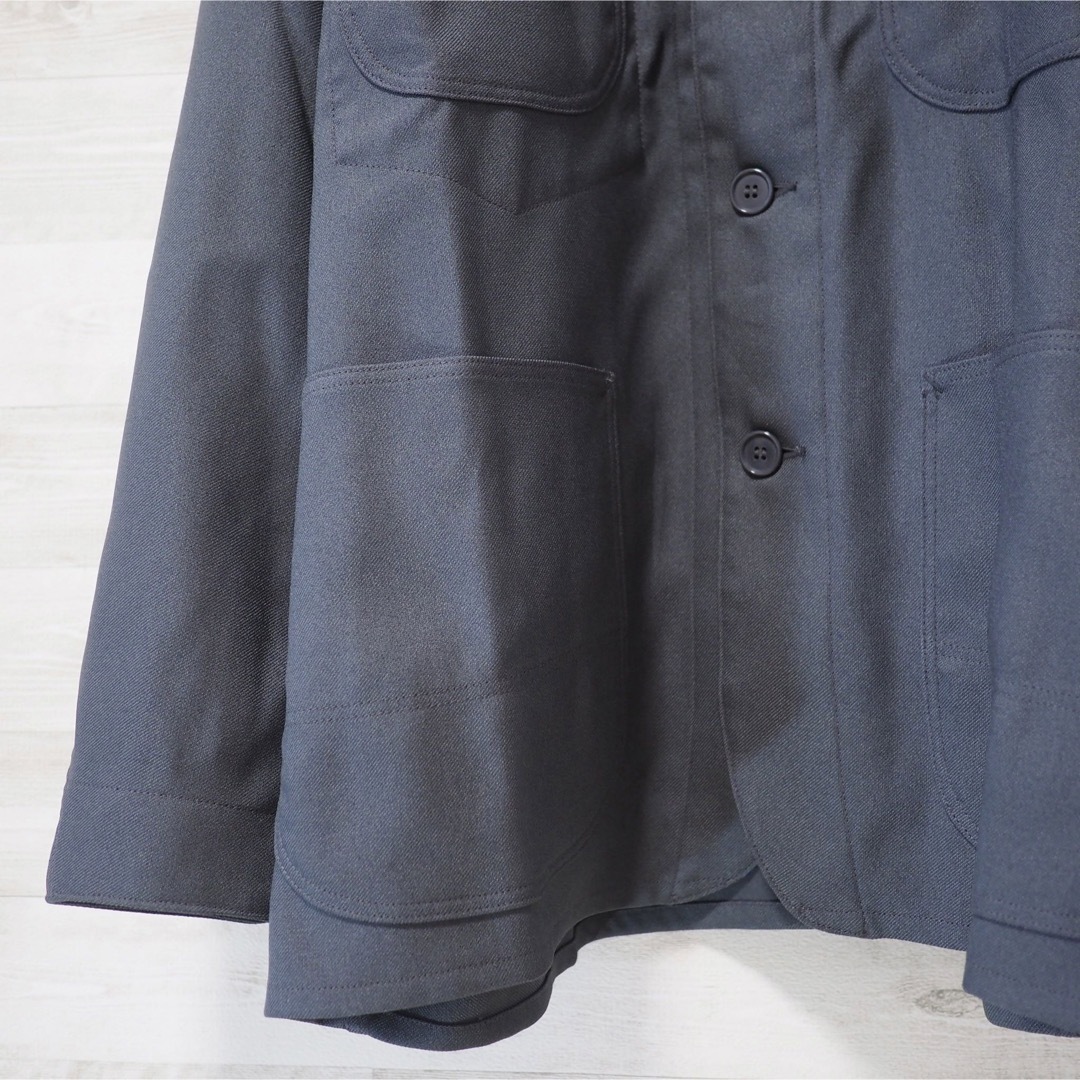 Needles(ニードルス)のCharcoal別注 NEEDLES Poly Twill Chore Coat メンズのジャケット/アウター(カバーオール)の商品写真