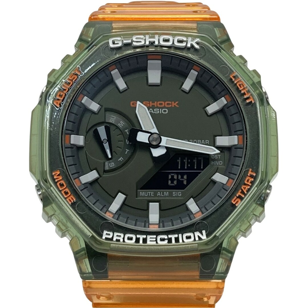 時計☆☆CASIO カシオ G-SHOCK CARBON CORE GUARD デジアナ GA-2100HC-4AJF クォーツ メンズ 腕時計