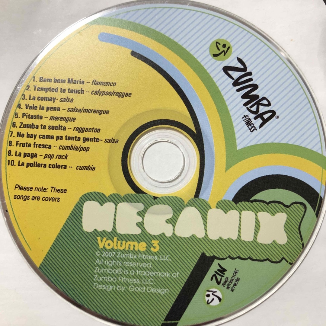 ズンバ　MEGAMIX3 CD