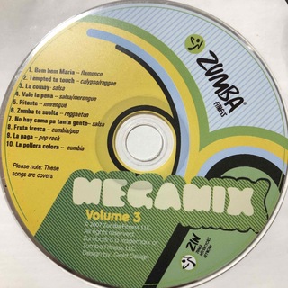 ズンバ(Zumba)のズンバ　MEGAMIX3  CD(クラブ/ダンス)