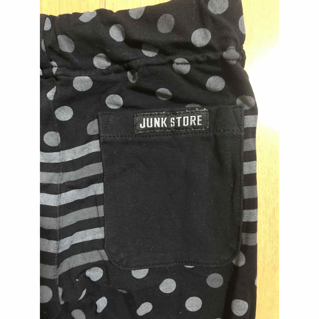 JUNK STORE(ジャンクストアー)のJUNKE STORE スパッツ　タイツ　100 ドット　ボーダー キッズ/ベビー/マタニティのキッズ服女の子用(90cm~)(パンツ/スパッツ)の商品写真