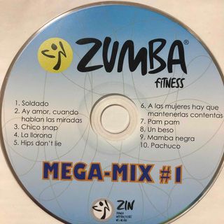 ズンバ(Zumba)のズンバ　MEGAMIX1  CD(クラブ/ダンス)