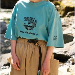 チャオパニックティピー(CIAOPANIC TYPY)の新品 Frankling Climbing☆フィッシュTシャツ(Tシャツ(半袖/袖なし))