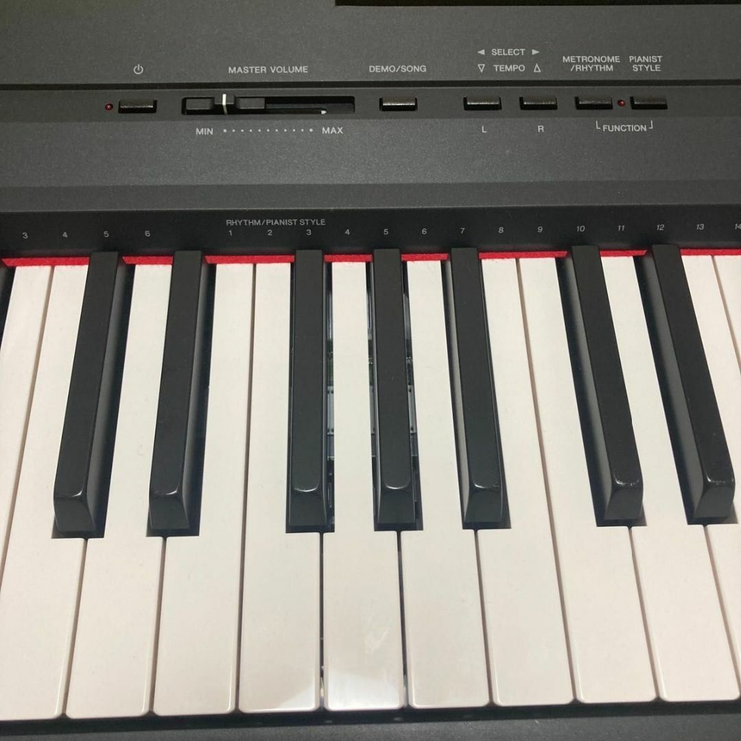 YAMAHA　ヤマハ　Pシリーズ　電子ピアノ　ブラック　P-115B 楽器の鍵盤楽器(電子ピアノ)の商品写真