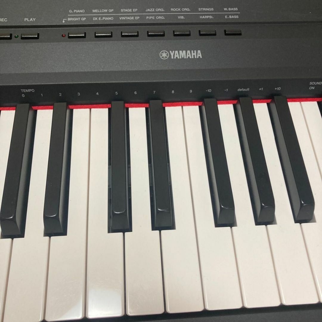 YAMAHA　ヤマハ　Pシリーズ　電子ピアノ　ブラック　P-115B 楽器の鍵盤楽器(電子ピアノ)の商品写真