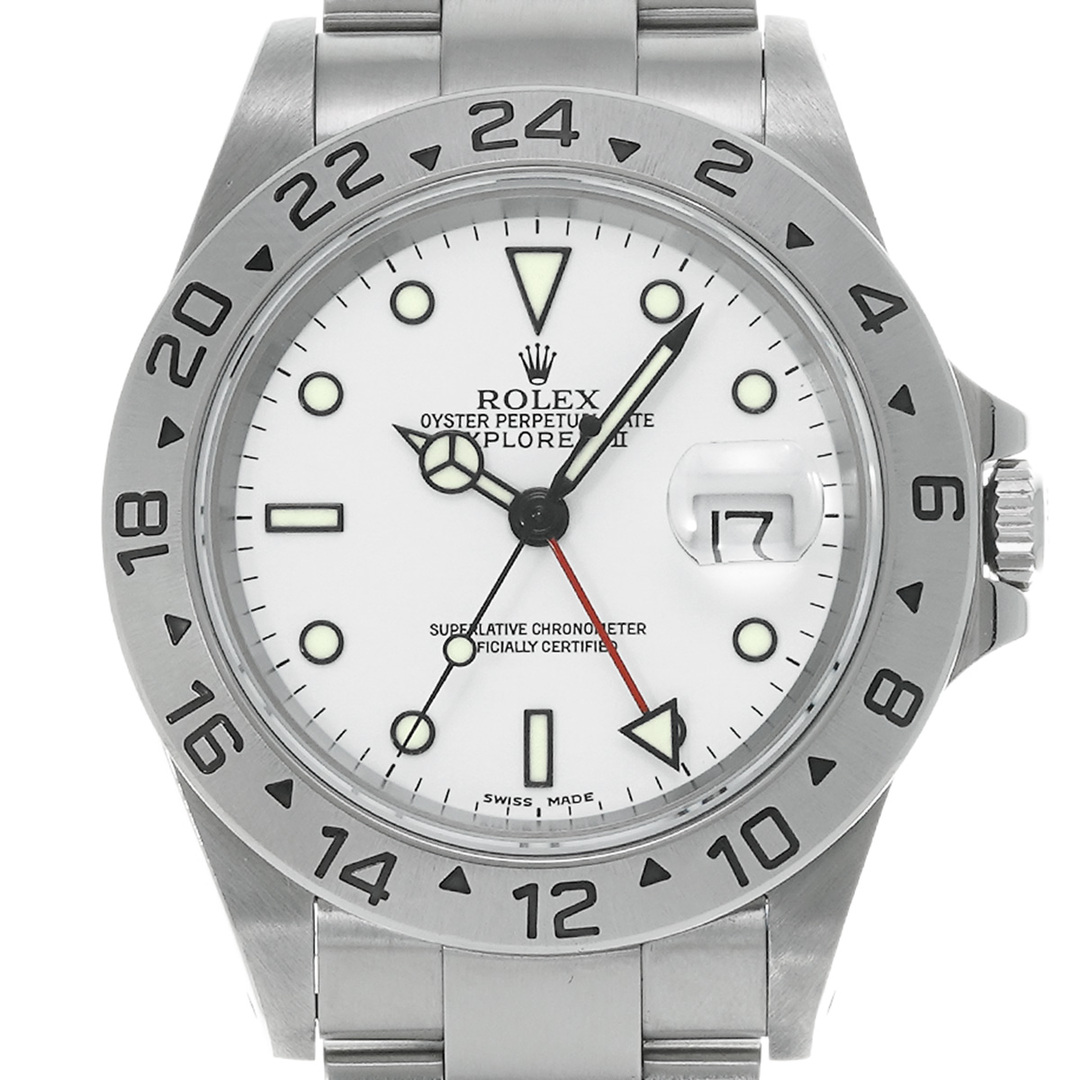 ROLEX - 中古 ロレックス ROLEX 16570 P番(2000年頃製造) ホワイト ROLEX - 中古 ロレックス ROLEX 16570 P番(2000年頃製造) ホワイト