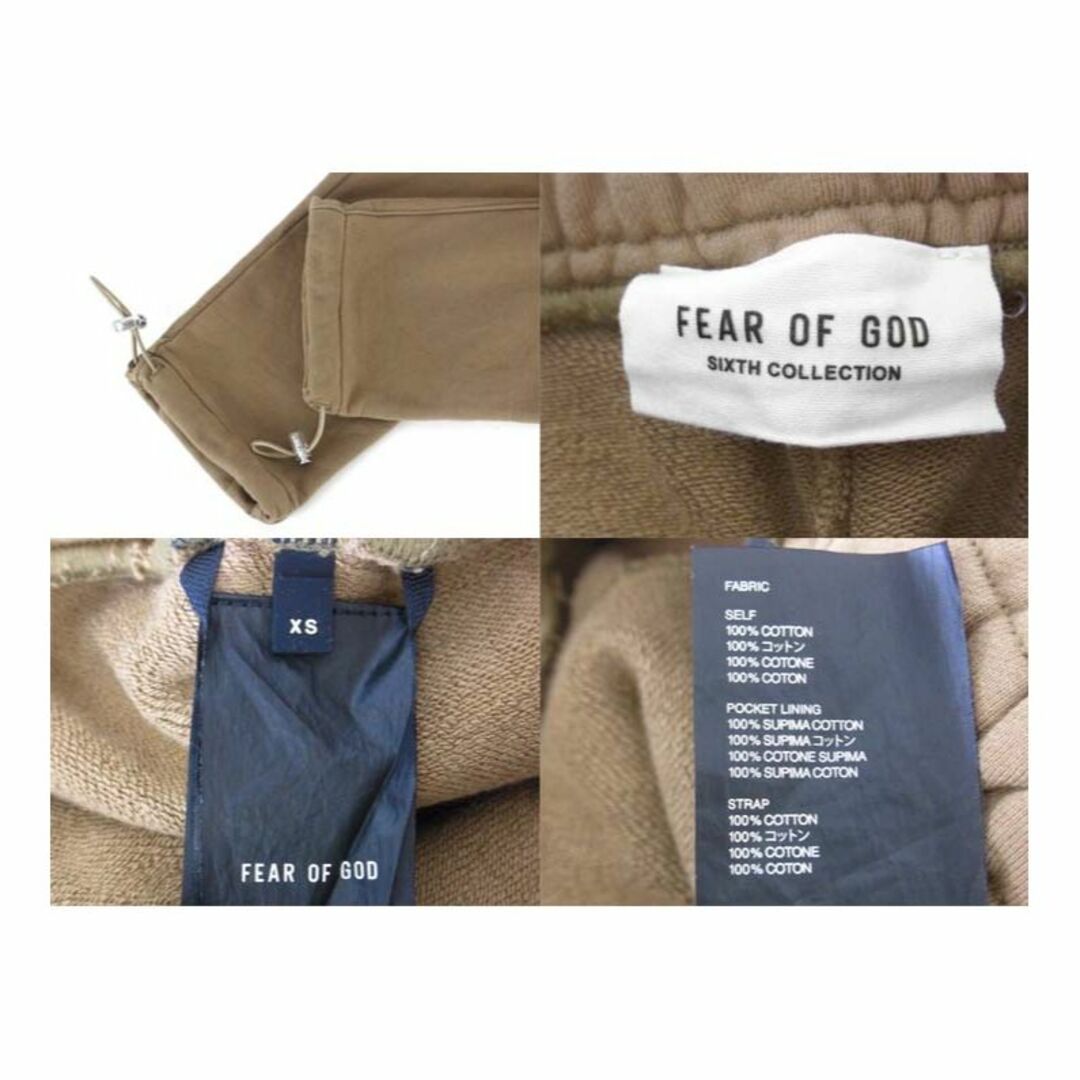 FEAR OF GOD(フィアオブゴッド)のフィアオブゴッド FEAR OF GOD ■ 【 Sixth Collection Core Sweat pants 】 6th コア ドローコード スウェット パンツ メンズのパンツ(その他)の商品写真