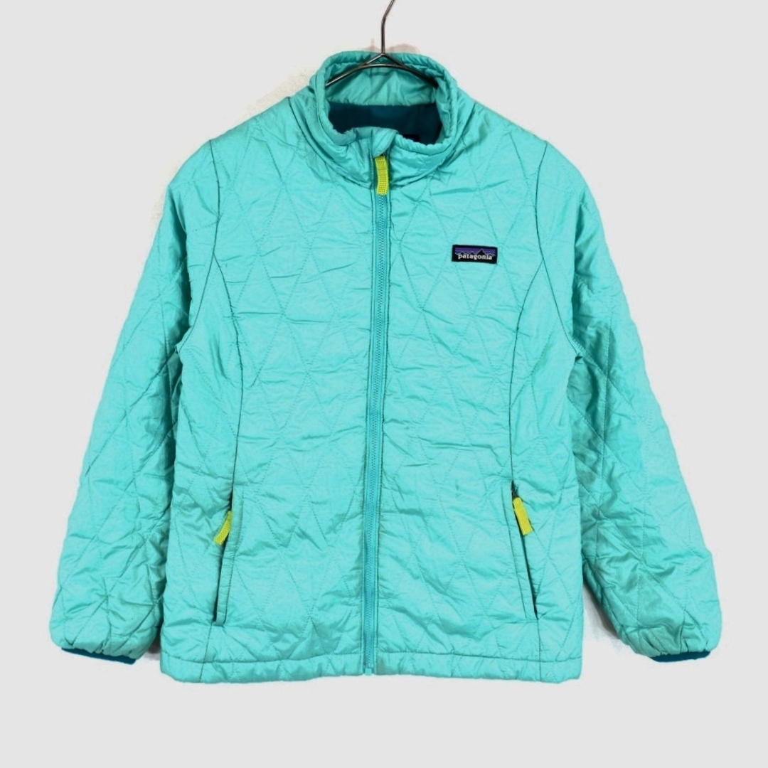 Columbia(コロンビア)のSALE/ Columbia コロンビア PRIMALOFT プリマロフト キルティング ジャケット アウトドア キャンプ ライトグリーン (キッズ M)  N9628 キッズ/ベビー/マタニティのキッズ服女の子用(90cm~)(ジャケット/上着)の商品写真