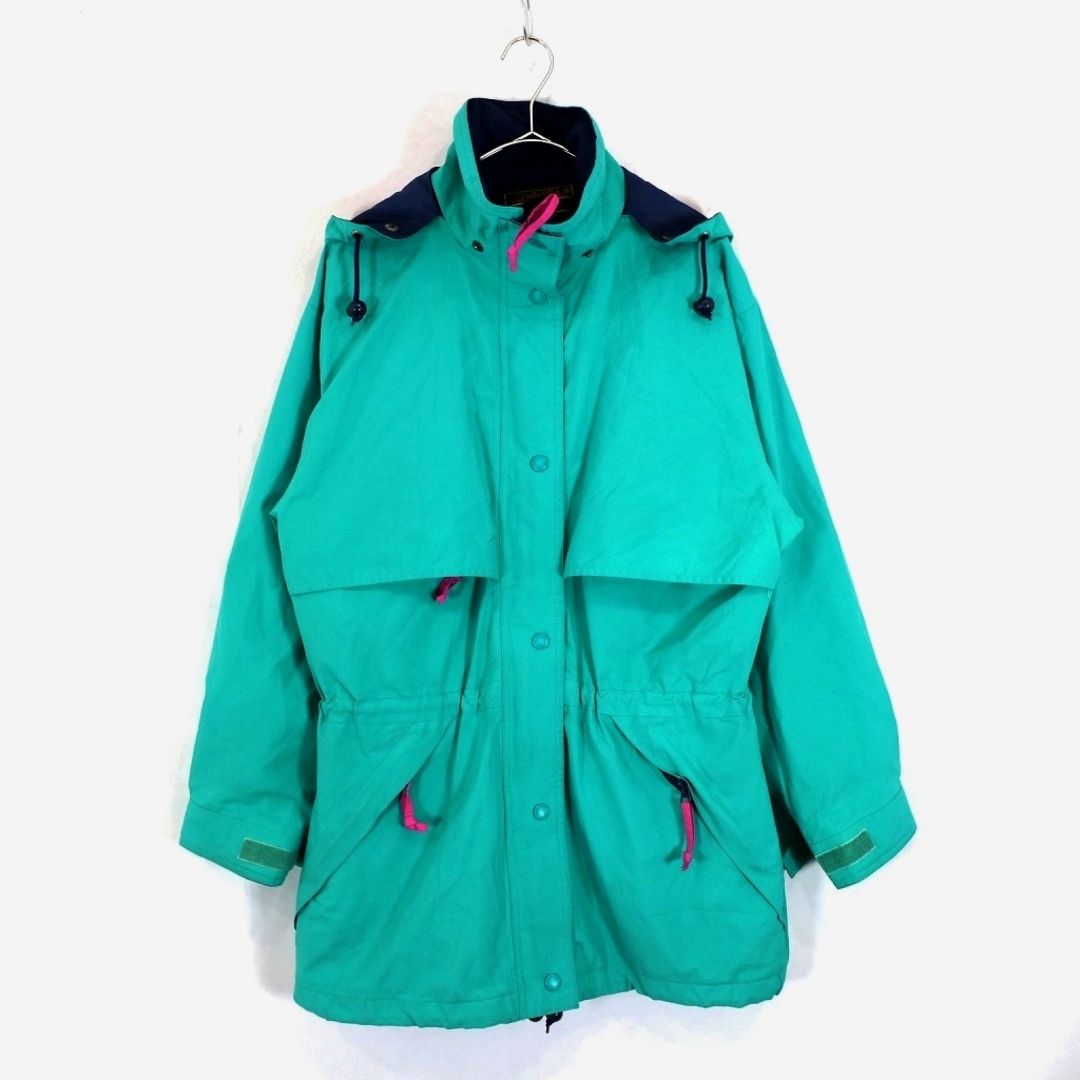 SALE/ 90年代 Eddie Bauer エディーバウアー GORE-TEX マウンテンパーカー アウトドア キャンプ グリーン (レディース M)   N9645