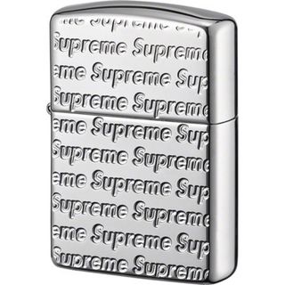 シュプリーム(Supreme)のSupreme Repeat Engraved Zippo silver(タバコグッズ)