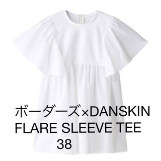 ボーダーズアットバルコニー(BORDERS at BALCONY)のボーダーズ×DANSKINコラボ FLARE SLEEVE TEE(Tシャツ(半袖/袖なし))