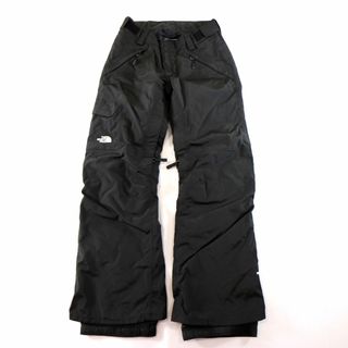 ザノースフェイス(THE NORTH FACE)のSALE/ THE NORTH FACE ノースフェイス HYVENT スキー パンツ スキーウェア ブラック (レディース S) 中古 古着 N9662(その他)