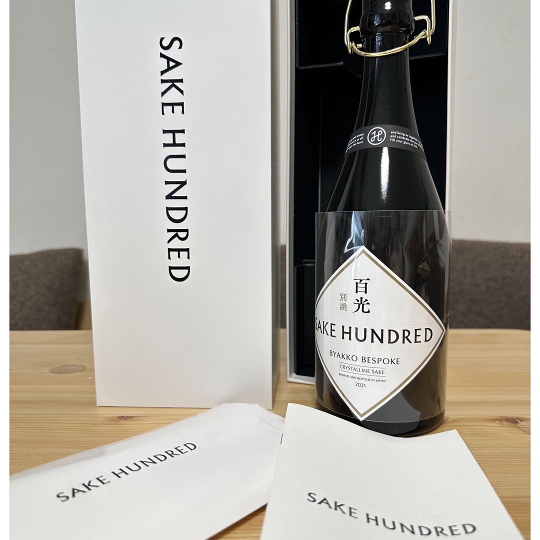 百光 SAKE HUNDRED BYAKKO  幻の 日本酒 720m