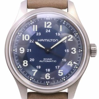 HAMILTON ハミルトン ベンチュラ H245150 茶 ブラウン SS ステンレス 純正ベルト 純正尾錠 メンズ 自動巻き【6ヶ月保証】【腕時計】