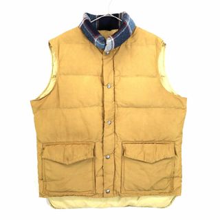 WOOLRICH - ウールリッチ 白タグ ヴィンテージ ダウンベスト ジップ