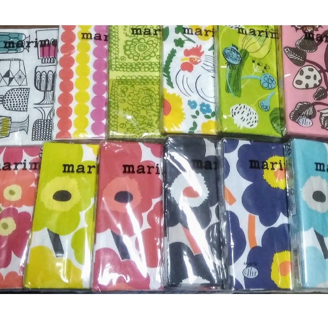 marimekko(マリメッコ)のペーパーナプキン marimekko マリメッコ 12枚 インテリア/住まい/日用品のキッチン/食器(テーブル用品)の商品写真