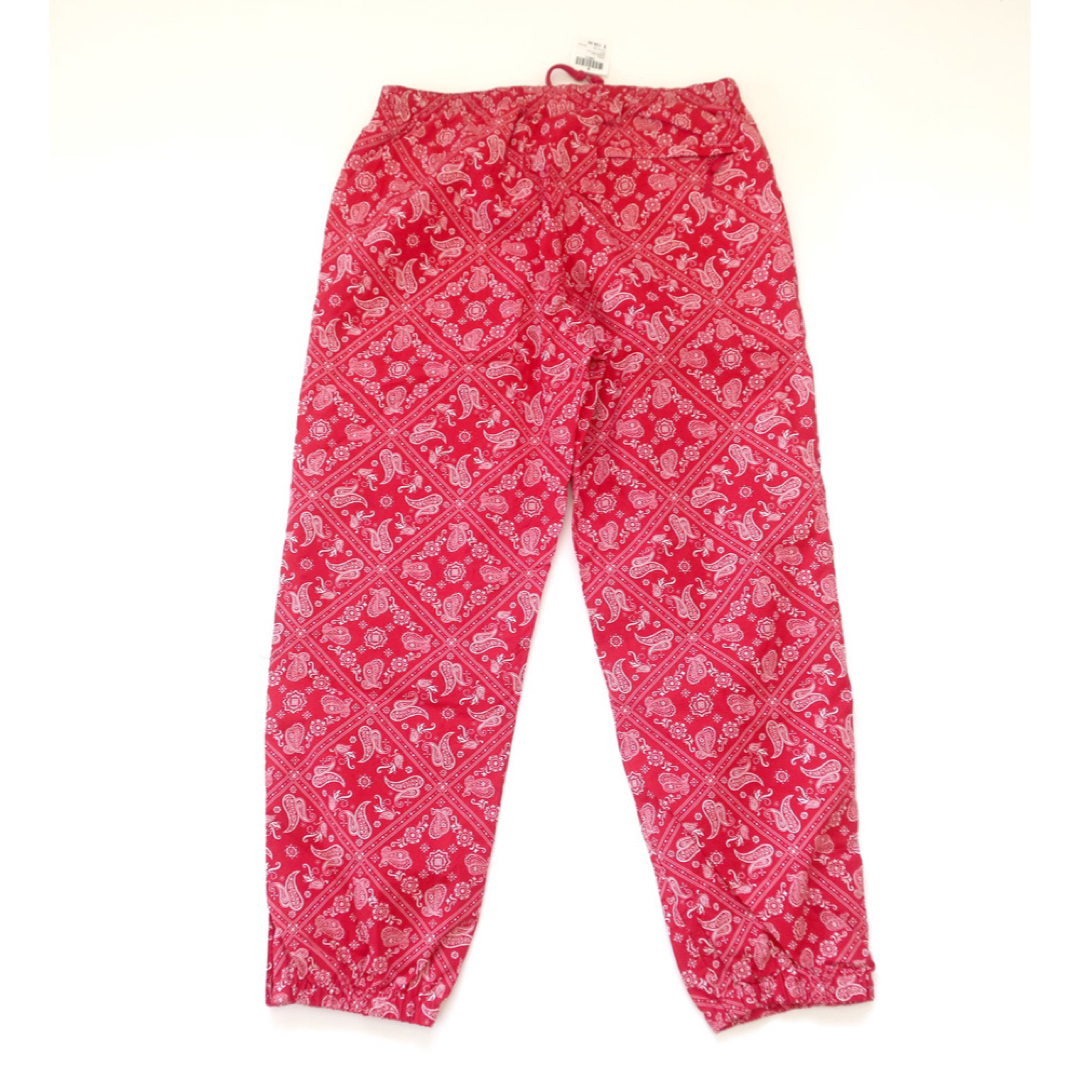 【美品】Supreme Bandana Track Pant Red