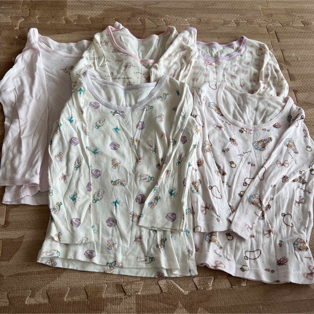 西松屋 - 西松屋長袖シャツ五枚セット♡110 綿100の通販 by to-ko♡'s