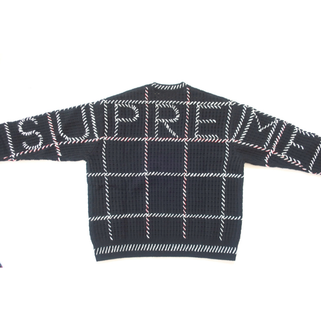 Supreme(シュプリーム)の(L)Supreme QUILT STITCH SWEATERシュプリームセータ メンズのトップス(ニット/セーター)の商品写真