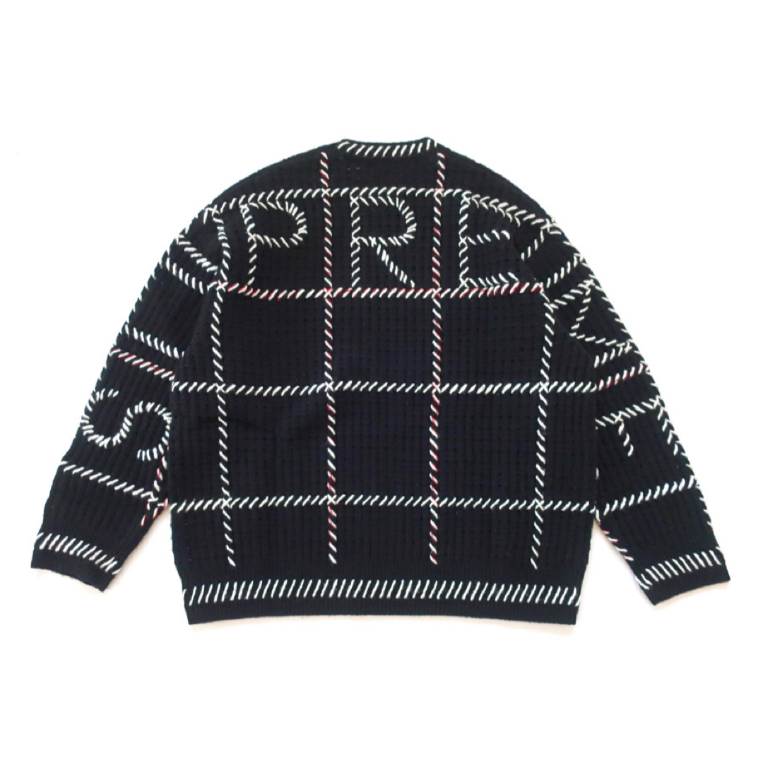 Supreme(シュプリーム)の(L)Supreme QUILT STITCH SWEATERシュプリームセータ メンズのトップス(ニット/セーター)の商品写真