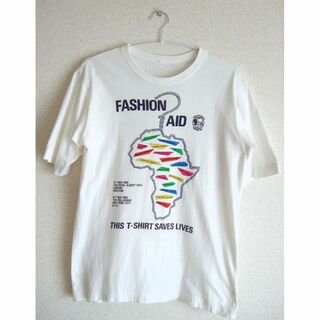 1985 FASHION AID ファッションエイド ビンテージ Tシャツ-