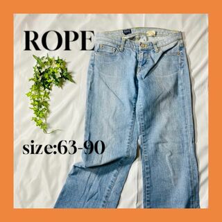 ロペ(ROPE’)のROPE ストレートジーンズ ロペ ジーンズ Mサイズ(デニム/ジーンズ)