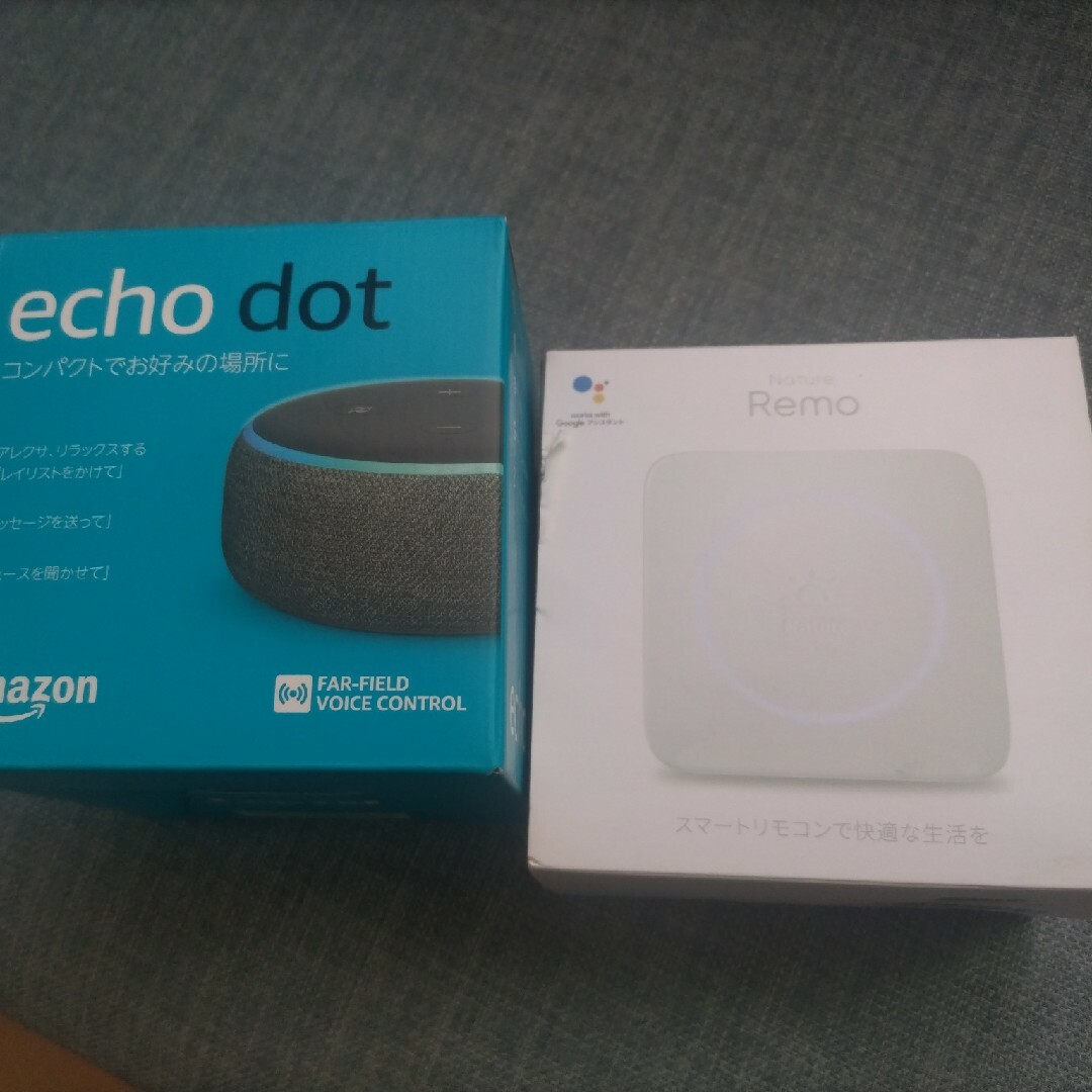 echo dot＆natire remo セット