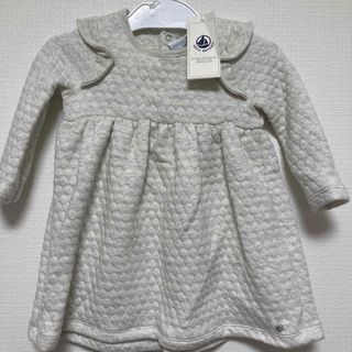 プチバトー(PETIT BATEAU)のプチバトー　チュビック　キルティング　ワンピース(ワンピース)