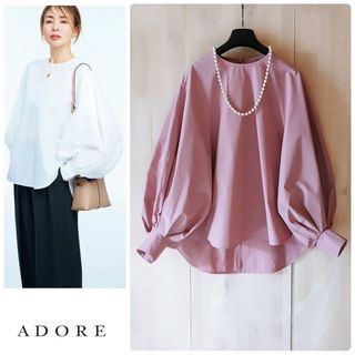 アドーア(ADORE)の◆幻◆ 新品 定価3.4万円 ADORE shiho着　タイプライターブラウス(シャツ/ブラウス(長袖/七分))