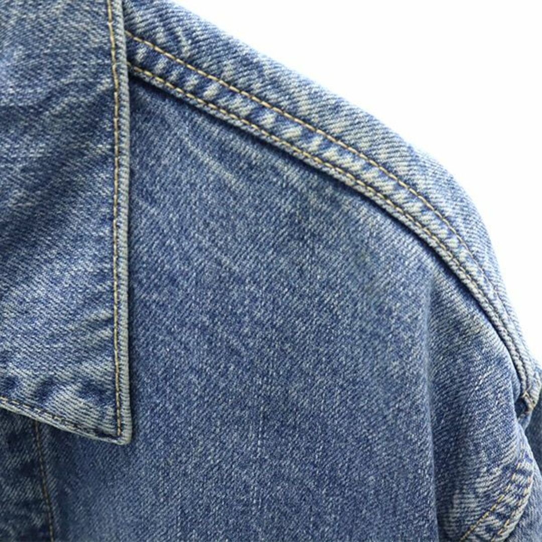 EDWIN(エドウィン)のエドウィン デニムジャケット X-LARGE ブルー EDWIN US CLASSIC ジージャン メンズ 【中古】  【230911】 メンズのジャケット/アウター(ダッフルコート)の商品写真