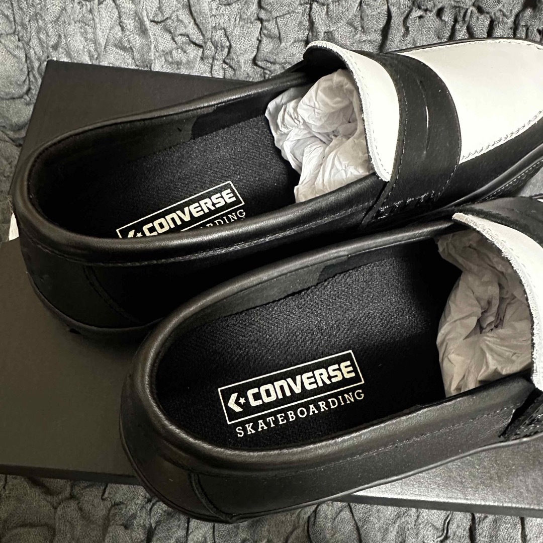CONVERSE SKATEBOARDING - 新品未使用 CONVERSE CS LOAFER SK LEの通販