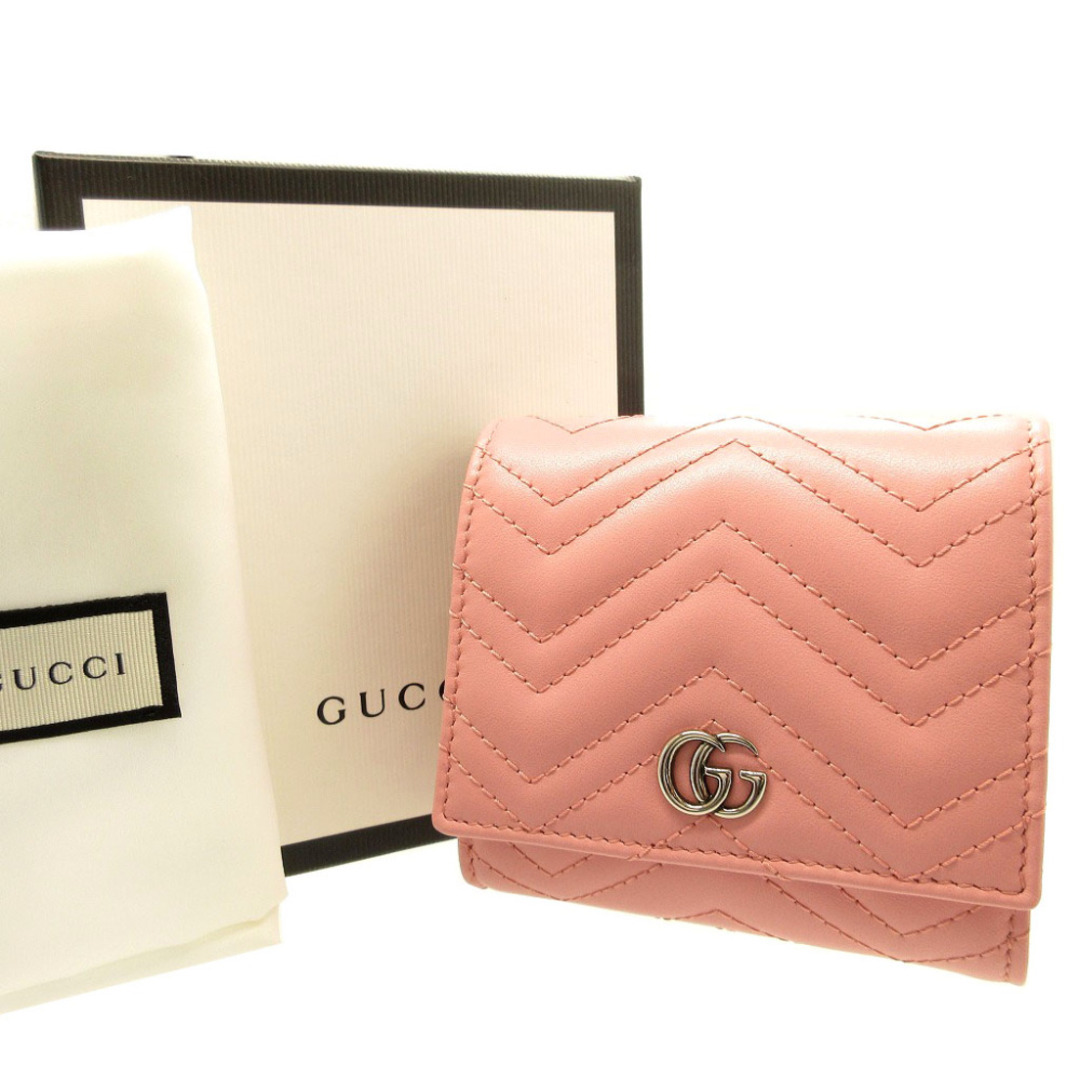 グッチ GUCCI 折り財布 コンパクトウォレット GGマーモント-