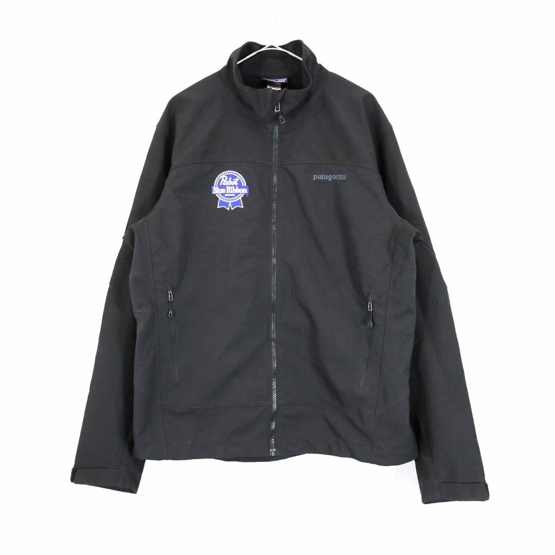 patagonia(パタゴニア)のSALE/ patagonia パタゴニア POLARTEC ポーラテック ソフトシェルジャケット  アウトドア アウター 防寒 ブラック (メンズ L)  N9819 メンズのジャケット/アウター(その他)の商品写真