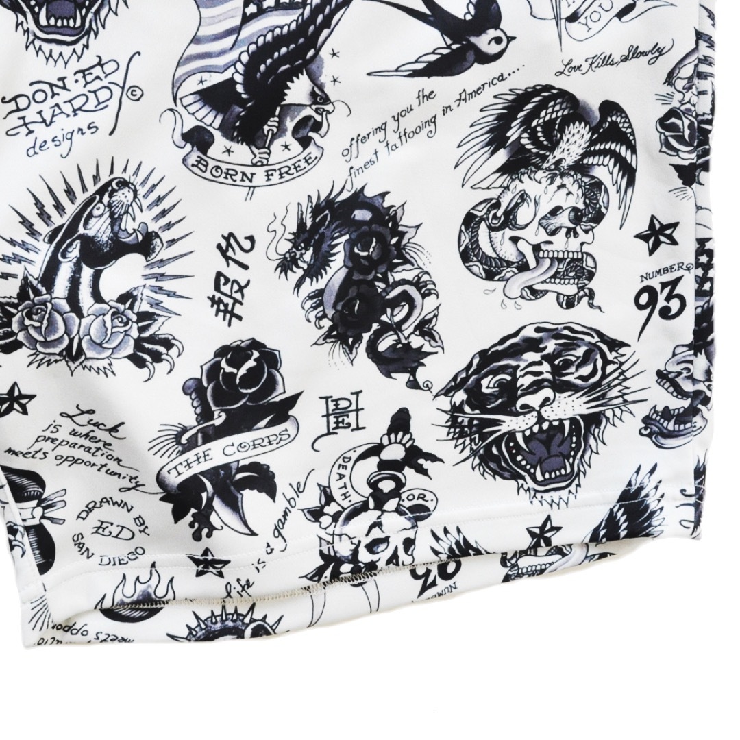 Ed Hardy - ED HARDY / TATTO WHOLE PATTERN SHORTSの通販 by ねこ丸's