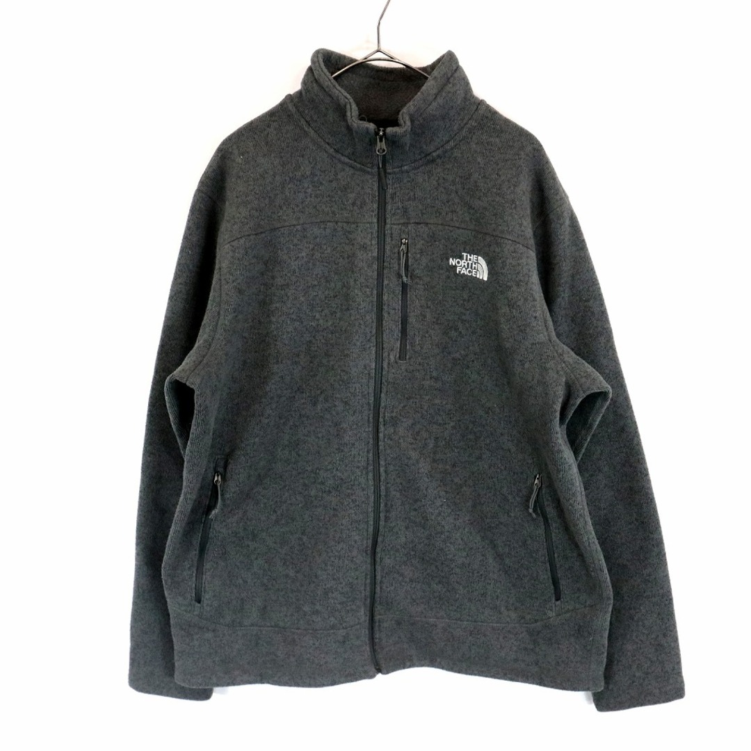 SALE/ THE NORTH FACE ノースフェイス フリースジャケット アウトドア キャンプ 登山 グレー (メンズ XL)   N9840