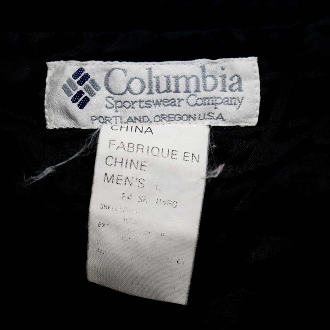SALE/ Columbia コロンビア 中綿スキーパンツ 防寒 スキーウェア スノーボード ブラック (メンズ L) 中古 古着 N9845