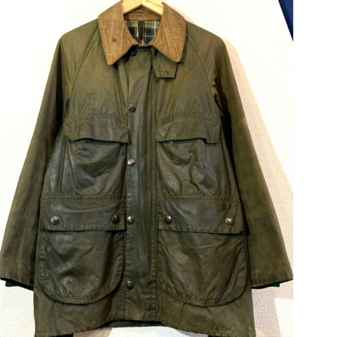 希少 Barbour バブアー  モールスキンシャツ ユーロ