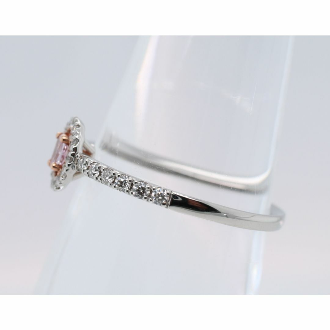 ダイアモンドの指輪/RING/F.L.P.PINK/ 0.081 ct.